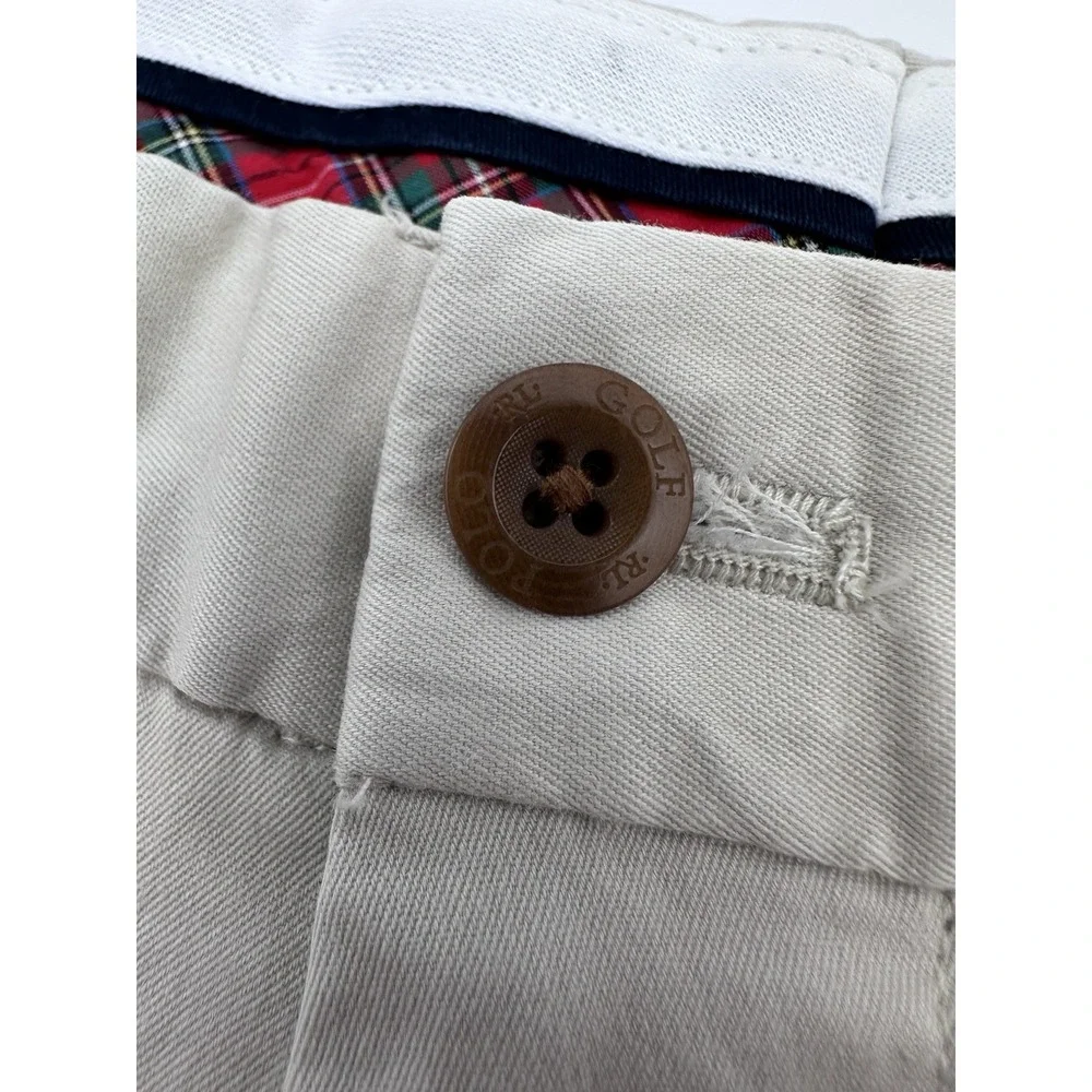 Polo Ralph Lauren Shorts Mens 32 Navy Cotton Twill Stretch Chino‎ Casual Golf